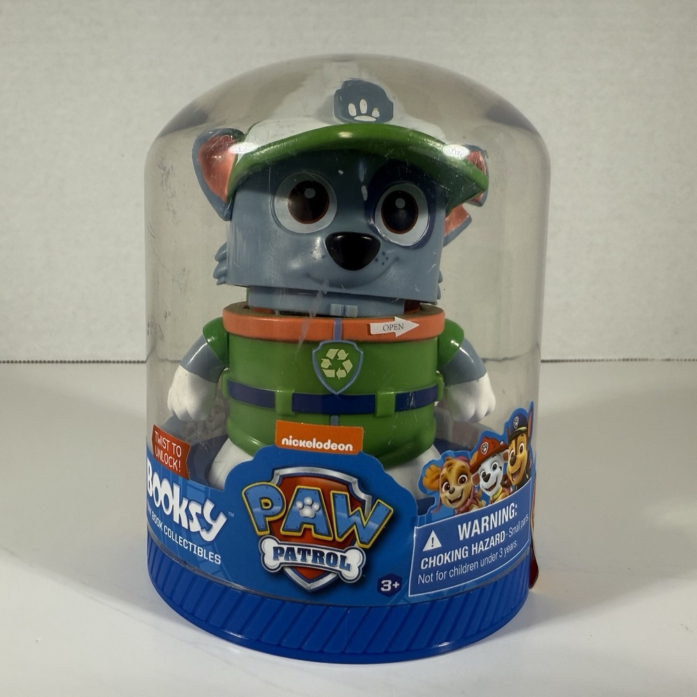 BOOKSY Paw‎ Patrol Tiny Book Collectibles Rocky (SEALED)